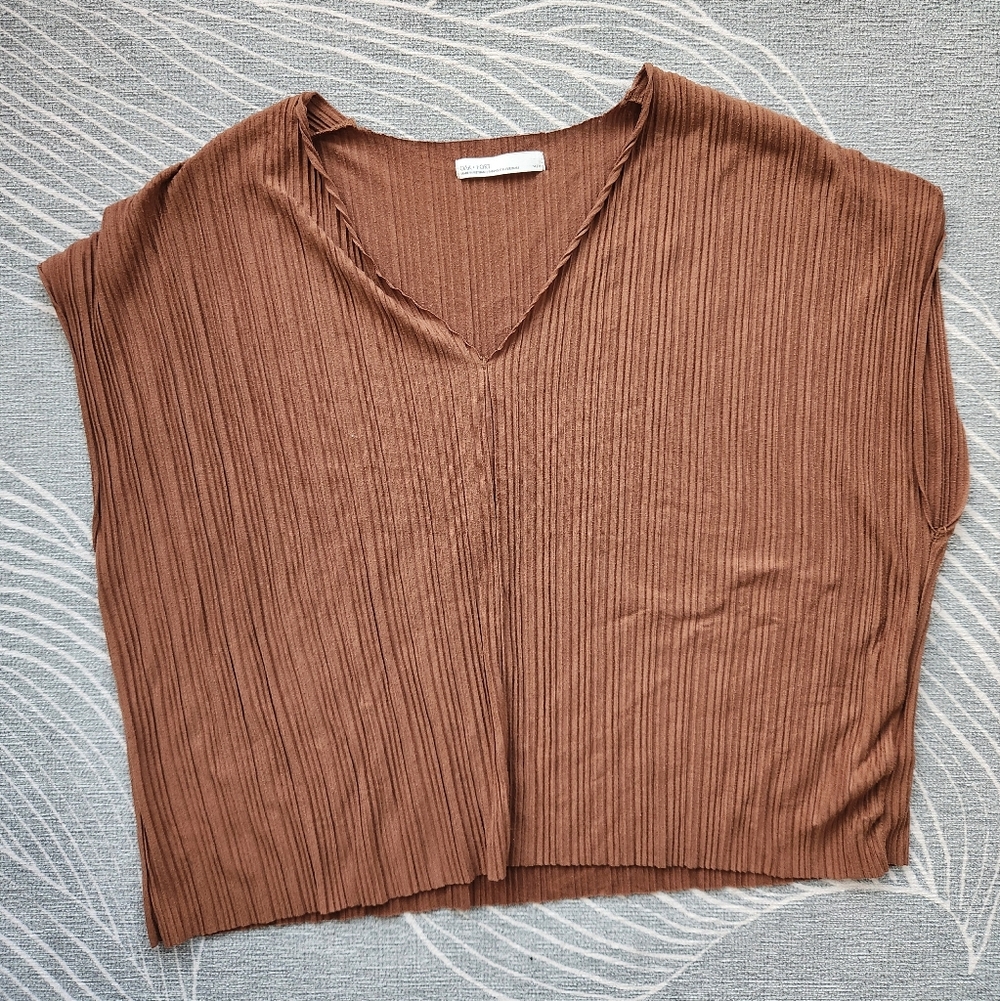 OAK + FORT Ribbed Top